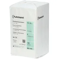 FUHRMANN GMBH Vlieskompressen 10x10cm 8lagig