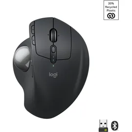 Logitech MX Ergo S Moderner kabelloser Trackball Maus, Graphit