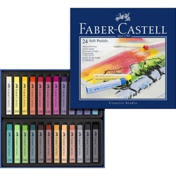 FABER-CASTELL Pastellkreide Mehrfarbig