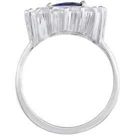 Elli Ring Glamour dunkelblau | Silber