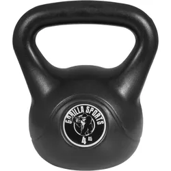 Kettlebell aus Kunststoff 2-20 KG 4kg