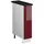 Vicco Apothekerschrank Bordeaux Hochglanz 20 x 82 x 60 cm Rot/Weiß