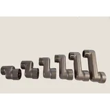 Mert Heizkörper Versatzstück, S-Anschluss, 1/2" IG auf AG, 10mm Achsabstand