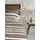 IRISETTE Tokio 8562 Gestreift Grau 135 x 200 cm + 80 x 80 cm