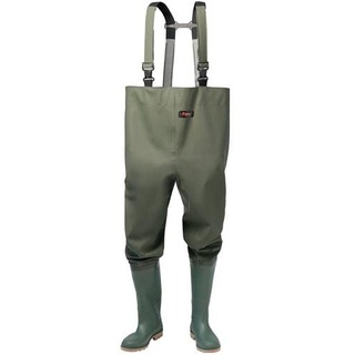 NORWAY Wathose Gr.42 olivgrün PVC auf Polyester-Trägergewebe