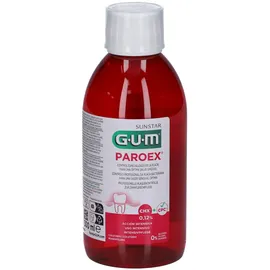 Gum Paroex Mundspülung 0,12% Chlorhexidin alkoholfrei 300 ml