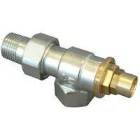 OVENTROP Rücklauftemperaturbegrenzer DN 10, RL Axial, Messing vernickelt