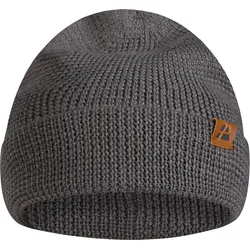 Beanie Merino grau grau ONE SIZE