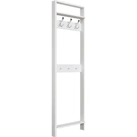 Home Affaire Garderobenpaneel Luven 60 x 192 x 12 cm Weiß