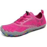 Saguaro Barfußschuhe Chaser Smart I - Rosenrot 42