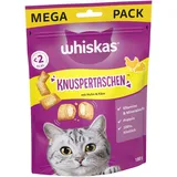 Whiskas 2x 180g Knuspertaschen Megapack Huhn & Käse Whiskas Katzensnack