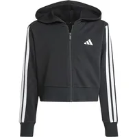 adidas Essentials Reißverschlusspullover Black / White 170