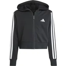 adidas Essentials Reißverschlusspullover Black / White 170