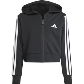 adidas Essentials Reißverschlusspullover Black / White 170