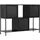 Oviala 120 x 90 x 35 cm Schwarz