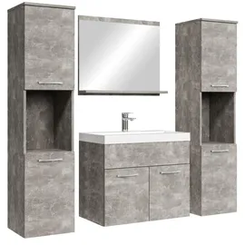 Badplaats Montreal XL 2-tlg. Beton Grau