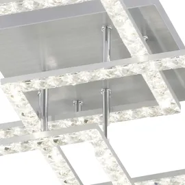 H4L LED Deckenleuchte Deckenlampe 3flg modern Wohnzimmerlampe Leuchte - Grau