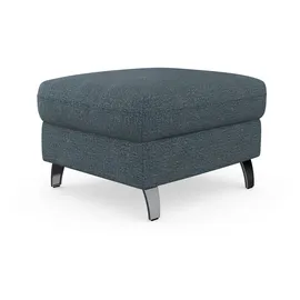 sit&more Stauraumhocker Grenoble 66 x 48 x 76 cm Blau/Grau