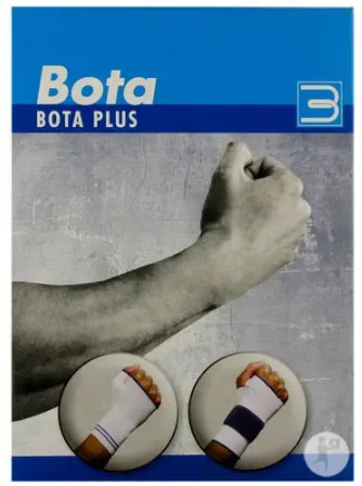 Bota Handhandgelenksbandage 200 Small -15cm Schwarz 1 Stück