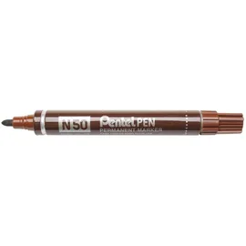 Pentel Permanentmarker N50 2 mm 2 St. Braun