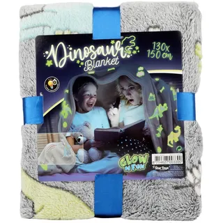 Toi-Toys - GLOW N FUN Fluoreszierende Decke Dino, (130x150cm)