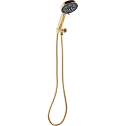 Duschkopf mit Schlauch ICHMA 5-Funktionen Gold