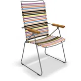 Houe CLICK Position Outdoor Stuhl verstellbare Rückenlehne Multi-Color 1