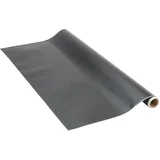 Klebefolie Metall-Optik Anthrazit mit Struktur Dekofolie Möbelfolie Tapeten selbstklebende Folie, PVC, ohne Phthalate, grau, 45 cm x 1,5 m, 160μm (Stärke: 0,16 mm), Venilia 54317