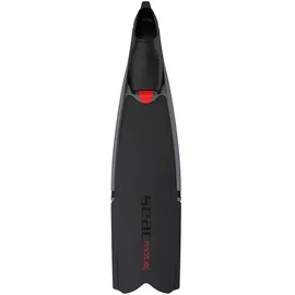 Seacsub SEAC Motus Langen Flossen Fußteil, Ideal für Tauchen und Apnöetauchen, schwarz, 45/46