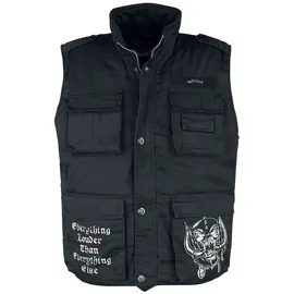 Brandit Textil Motörhead Ranger Vest Schwarz L