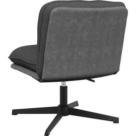 vidaXL Bürostuhl Stoff Dunkelgrau