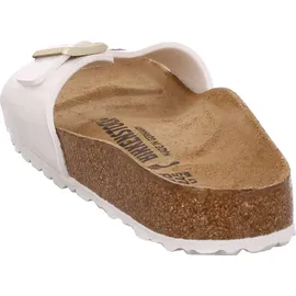 Birkenstock Madrid Birko-Flor Lack schmal patent white 41