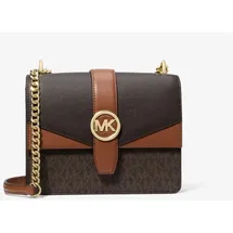 Michael Kors Jet Greenwich Umhängetasche Canvas Brown