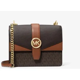 Michael Kors Jet Greenwich Umhängetasche Canvas Brown