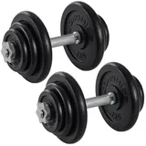 Songmics Hantelset Kurzhantel verstellbar 40 kg schwarz