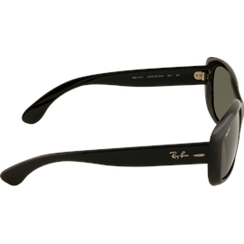 Ray Ban Jackie Ohh RB4101 601/58 58-17 black/polarized green classic