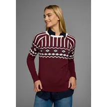 AJC Jacquardpullover mit Norwegermuster in verschiedenen Farbvarianten, bunt