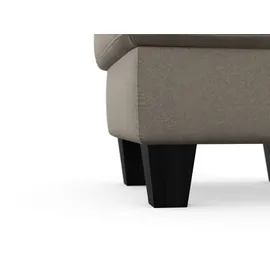 sit&more Stauraumhocker Belluci 58 x 48 x 58 cm Braun