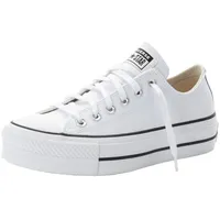 Converse Chuck Taylor All Star Lift Clean Leather Low Top white/black/white 38