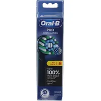 Oral-B Pro Cross Action Elektrische Zahnbürstenköpfe, X-Form und abgewinkelte