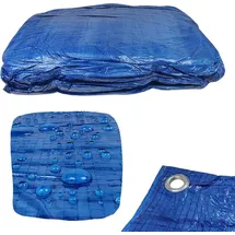 GEKO Abdeckplane 10 x 12 m Blau