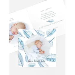 Dankeskarten selbst gestalten mit Spruch und Fotos im Onlinedesigner bei Meine-Kartenmanufaktur.de