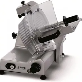 Saro Aufschnittmaschine F300 E Aluminium/Edelstahl