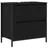 vidaXL Waschbeckenunterschrank 2 Schubladen 34,5 x 60 x 34,5 cm Schwarz