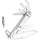 azymut Azimuth Giewon Edc 8 Tools + Holster Multitool - Silver - One Size