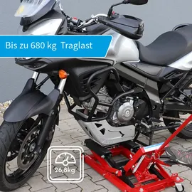 CARTREND Motorrad Hebebühne bis 680kg
