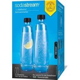 Sodastream Duo Glasflaschen 2 x 1 l