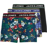 JACK & JONES JACFLOWER TRUNKS Mehrfarbig XXL 3er Pack