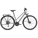 Diamant Elan Deluxe Trapez 2023 | graphitgrau | 45 cm | Trekkingräder