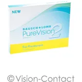 Bausch + Lomb PureVision2 for Presbyopia 6 St. / 8.60 BC / 14.00 DIA / -1.50 DPT / High ADD